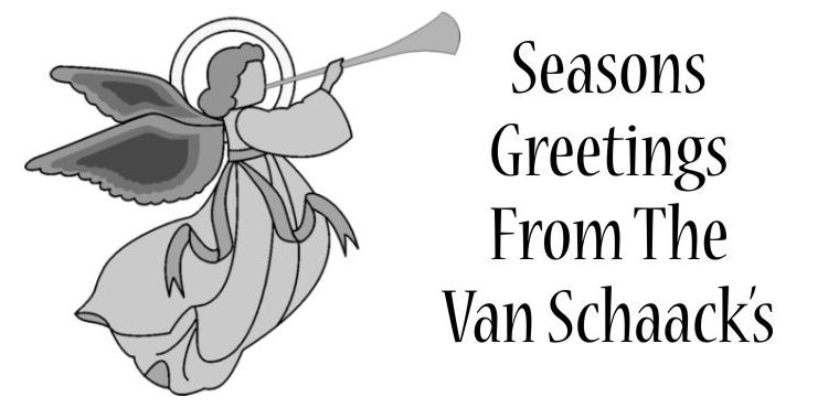 Van Schaack Christmas Letter 1992