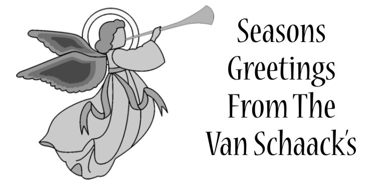 Van Schaack Christmas Letter 1992