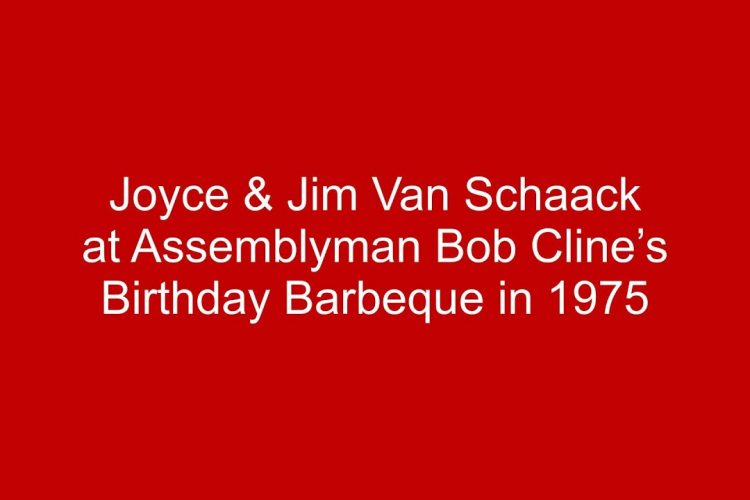 Assembly Bob Cline Birthday Barbecue 1975