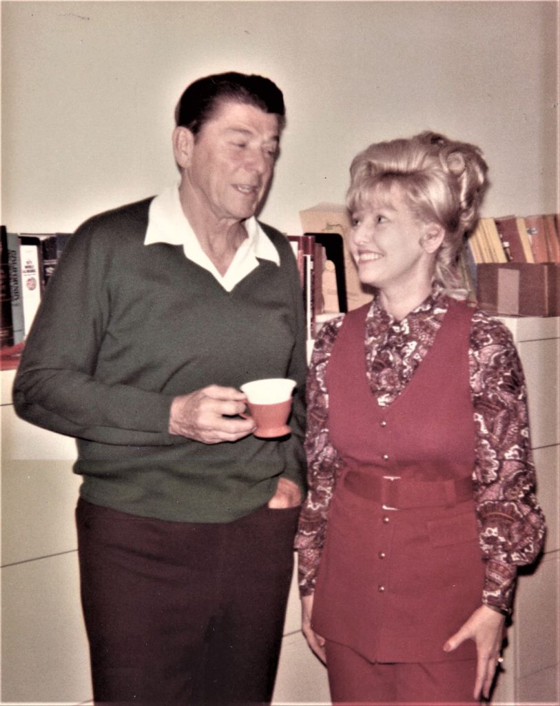 Ronald Reagan and Joyce Van Schaack
